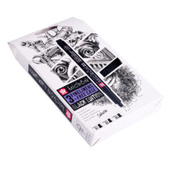Set 3 linere Sakura Pigma Micron Black + PENAR CADOU - POXSDKB3
