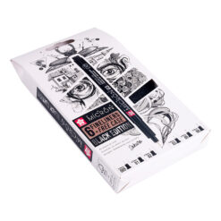 Set 6 linere Sakura Pigma Micron Black + PENAR CADOU - POXSDKB6