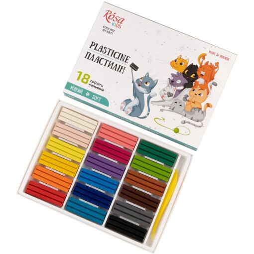 Seturi plastilina Rosa Cats