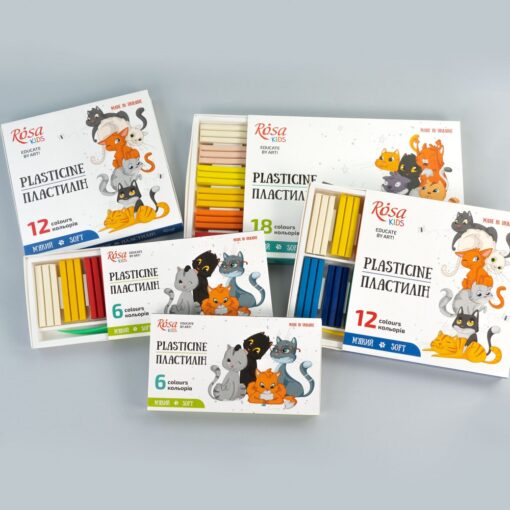 Set plastilina Cats Rosa Kids