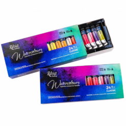 Set 24 acuarele Rosa Gallery Classic 10ml