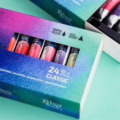 Set 24 acuarele Rosa Gallery Classic 10ml