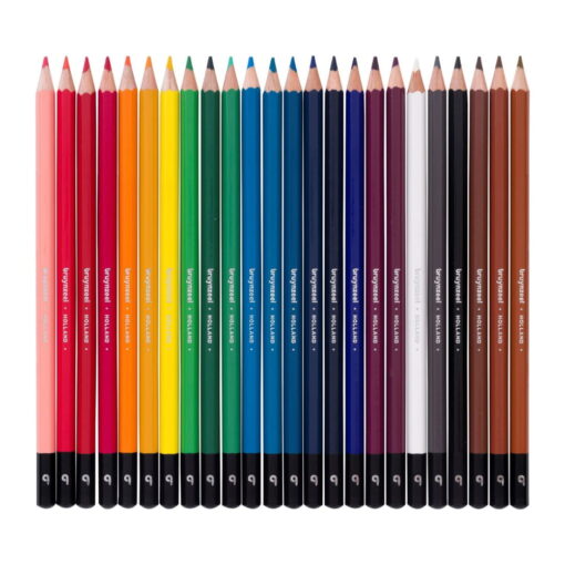 Set 24 Creioane Colorate Bruynzeel Cutie Metal