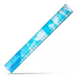 Rigla flexibila multicolora 30 cm Deli