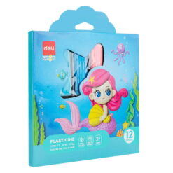 Set plastilina 12 Culori 240g Deli