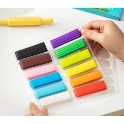 Set plastilina 12 Culori 240g Deli