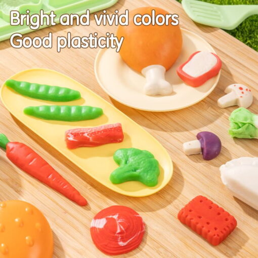 Set creativ plastilina Pizza, Pasta, Veggie Party