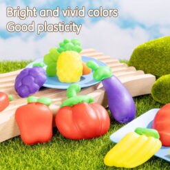 Set creativ plastilina Fructe si Legume