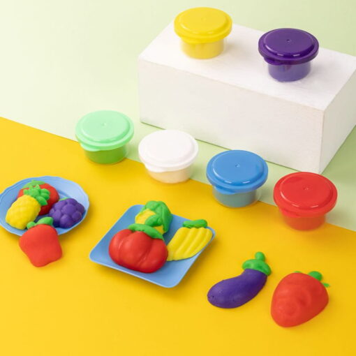 Set creativ plastilina Fructe si Legume
