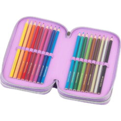 Penar echipat 3 fermoare Unicorn Faber Castell
