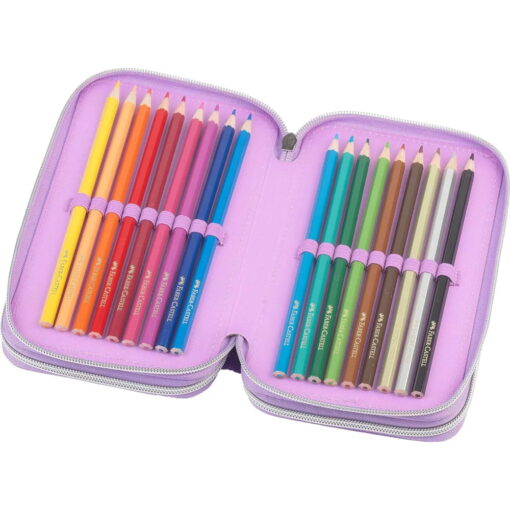 Penar echipat 3 fermoare Unicorn Faber Castell