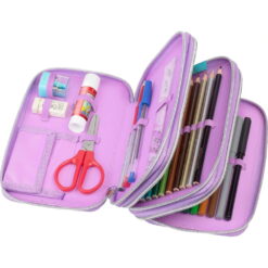 Penar echipat 3 fermoare Unicorn Faber Castell