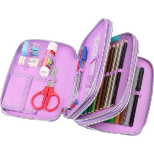 Penar echipat 3 fermoare Unicorn Faber Castell
