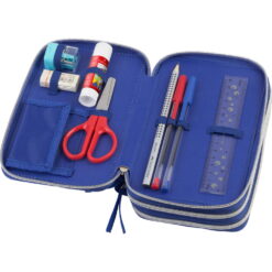 Penar echipat 3 fermoare Dinozaur Faber Castell