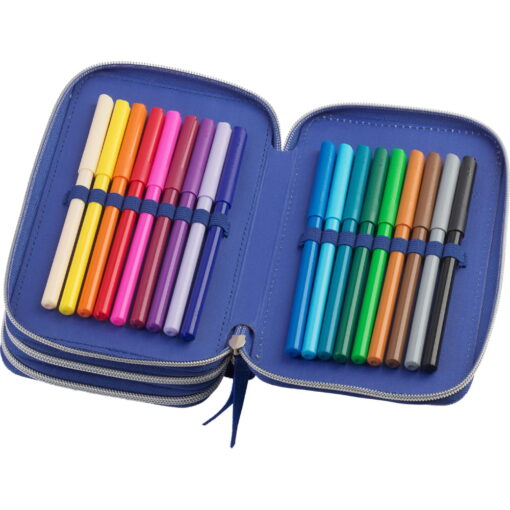 Penar echipat 3 fermoare Dinozaur Faber Castell