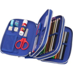 Penar echipat 3 fermoare Dinozaur Faber Castell