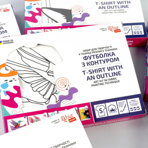 Set pictura pe tricou Rosa Talent Hummingbird