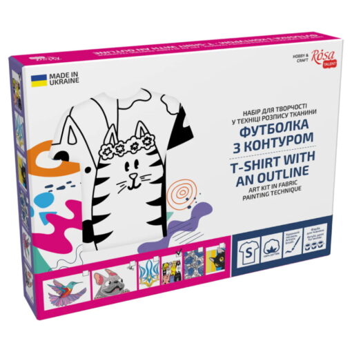 Set pictura pe tricou Rosa Talent Cats