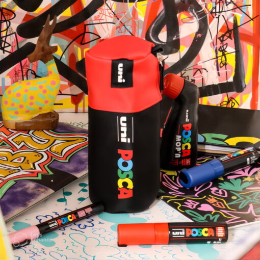 Penar cilindric neechipat Posca rosu
