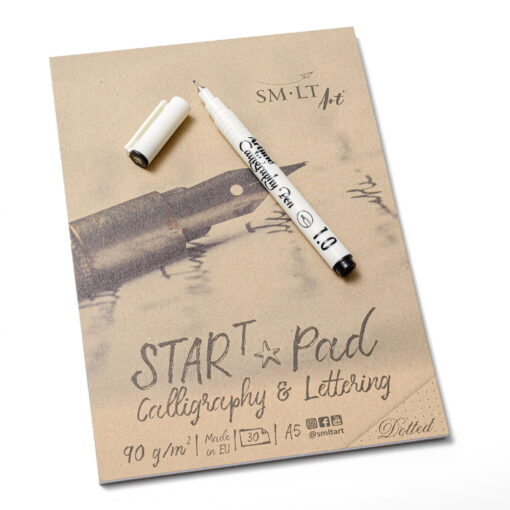 Bloc SMLT Start Calligraphy Dotted