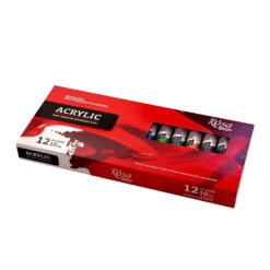 Set 12 culori acrilice Rosa Studio 10ml