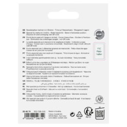 Set 4 textmarkere Metalizat 1546