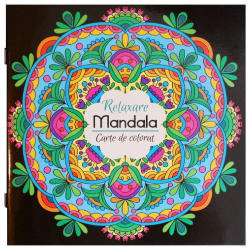 Carte de colorat - Relaxare Mandala