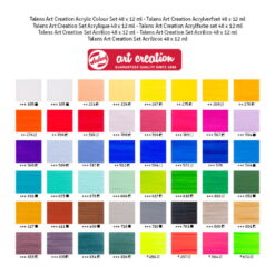 Set 48 Acrilice Art Creation 12ml