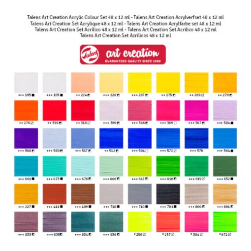 Set 48 Acrilice Art Creation 12ml