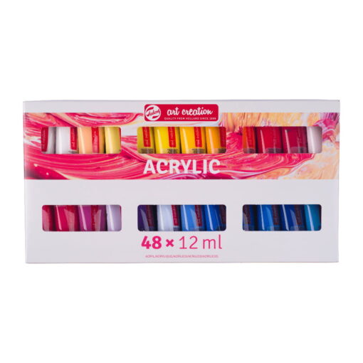 Set 48 culori acrilice Art Creation 12ml