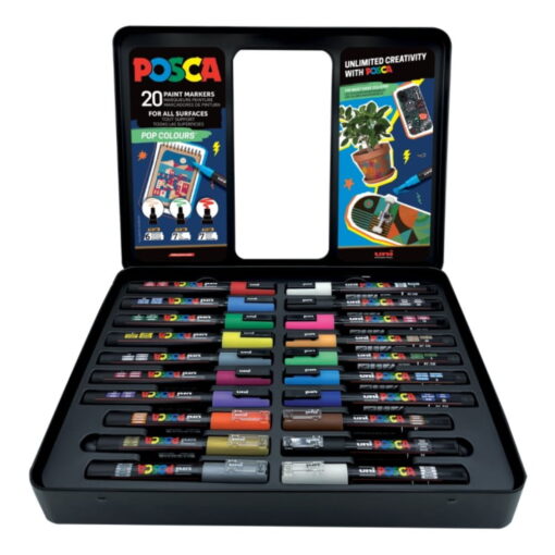 Set 20 markere Posca Pop Colours