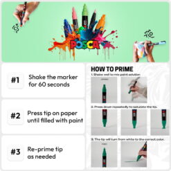Set 8 Markere Posca PC-8K