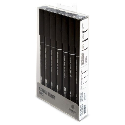 Markere MTN Technical - Set 7 Black