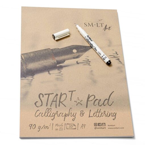 Bloc SMLT Start Calligraphy Lettering - imagine 11