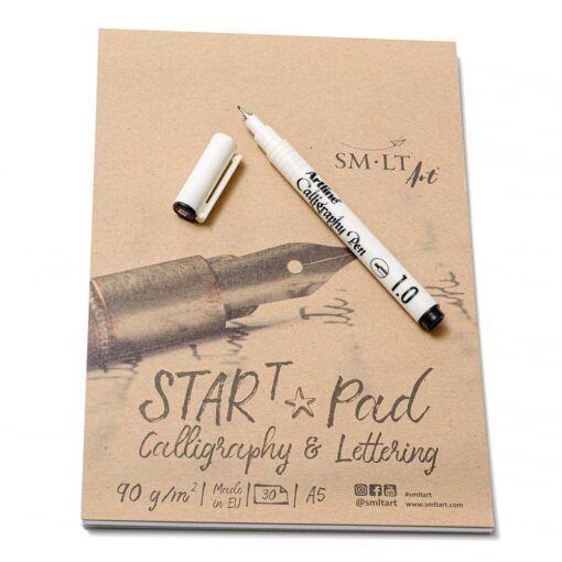 Bloc SMLT Start Calligraphy Lettering - imagine 9