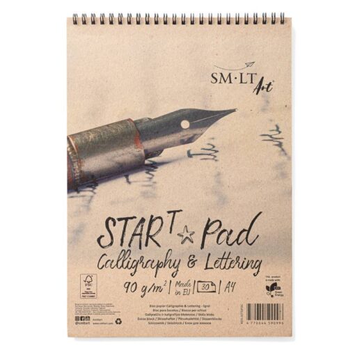 Bloc SMLT Start Calligraphy Lettering - imagine 10