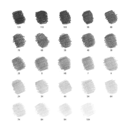Set 24 Creioane Lumograph Cutie Metal