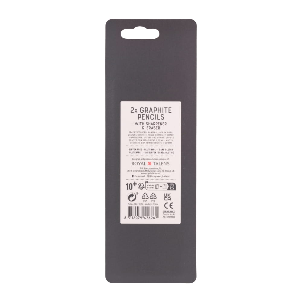 Set BZL 2 Creioane + Radiera + Ascut. Neon