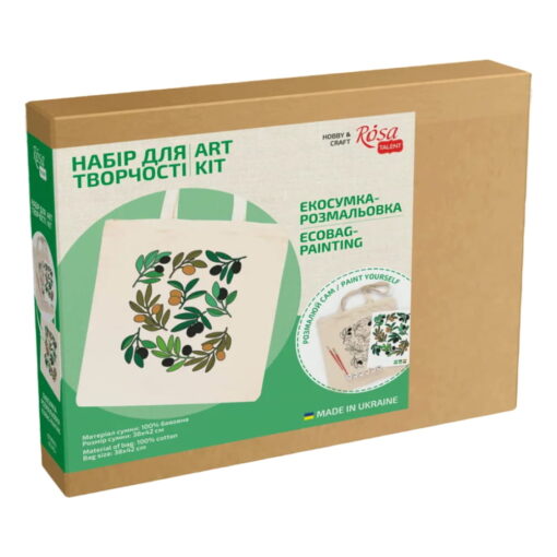 Set Creativ Rosa Ecobag - Olives