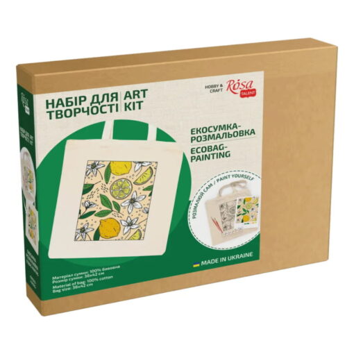 Set Creativ Rosa Ecobag - Lemons