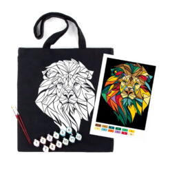 Set creativ Rosa Ecobag Neon Lion