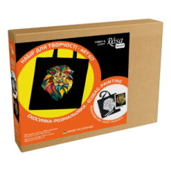 Set Creativ Rosa Ecobag Black - Neon Lion