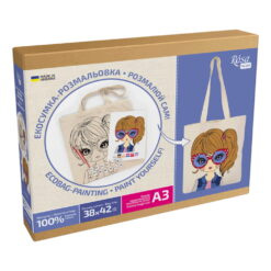 Set Creativ Rosa Ecobag - Cute Girl