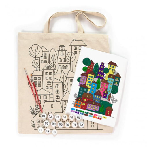 Set Creativ Rosa Ecobag - Bright City