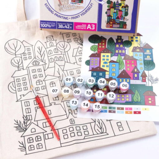 Set Creativ Rosa Ecobag - Bright City