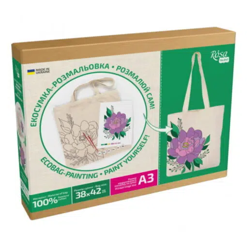 Set Creativ Rosa Ecobag - Magic Peony