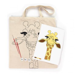 Set Creativ Rosa Ecobag - Giraffe