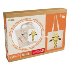 Set Creativ Rosa Ecobag - Giraffe