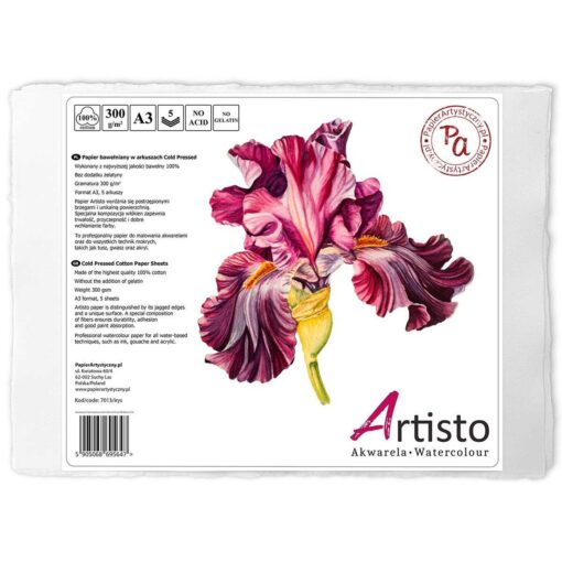Hartie acuarela PA Artisto 300 g/mp