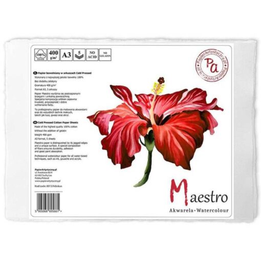 Hartie acuarela PA Maestro 400 g/mp